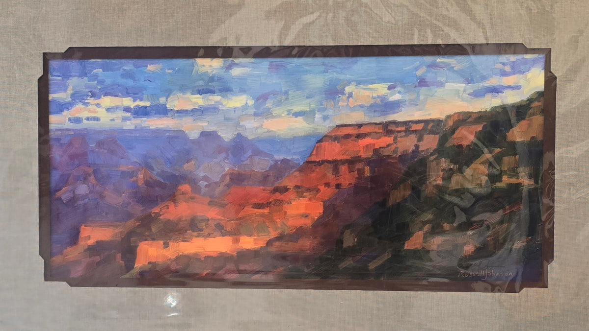 Yavapai Sunset print by Russell Johnson