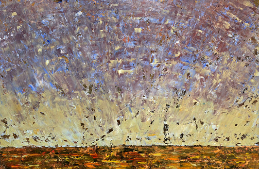 Haboob, original artwork by Rob Sherman, photographed in its frame