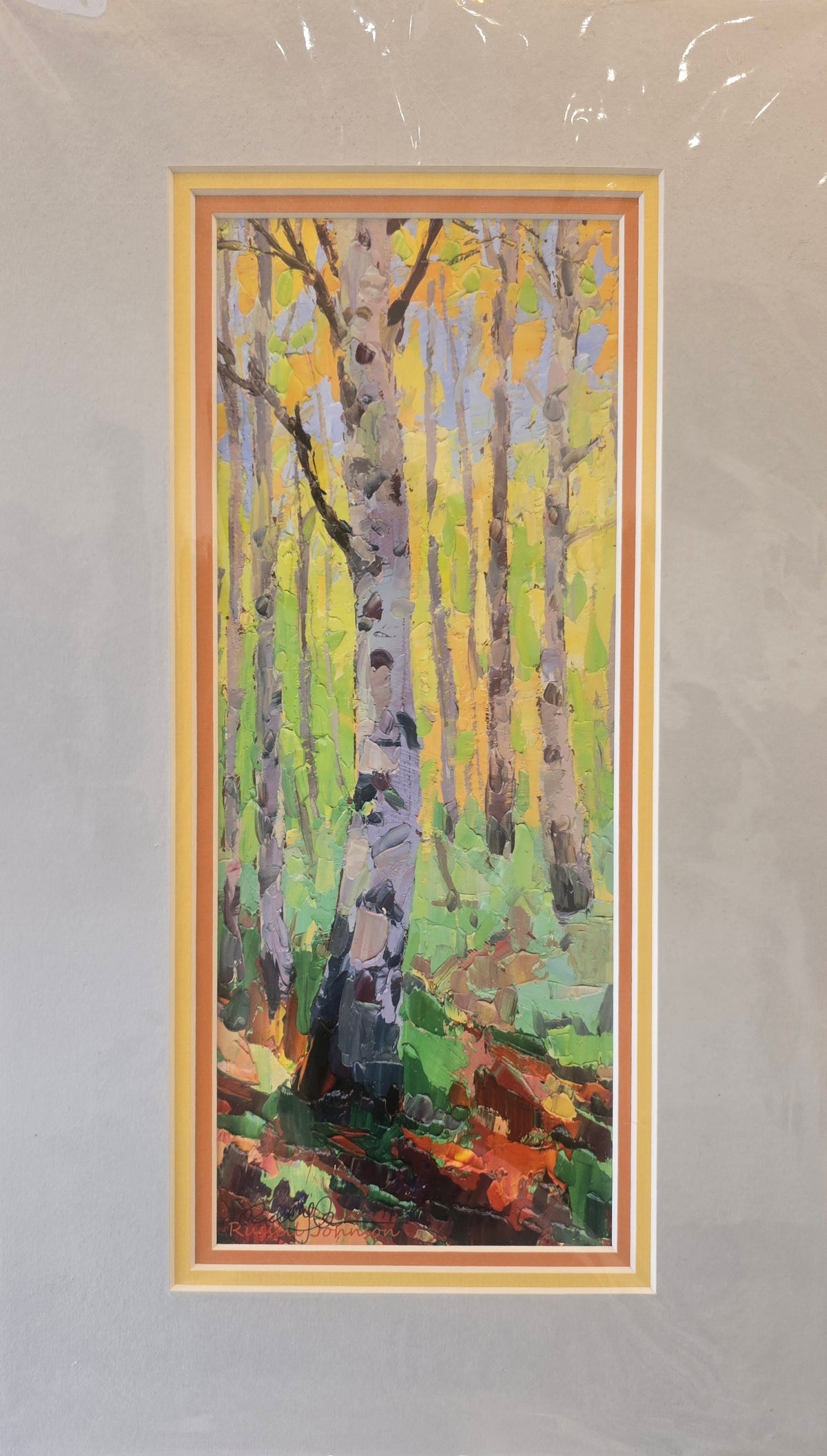 Autumn Gold print by Russell Johnson
