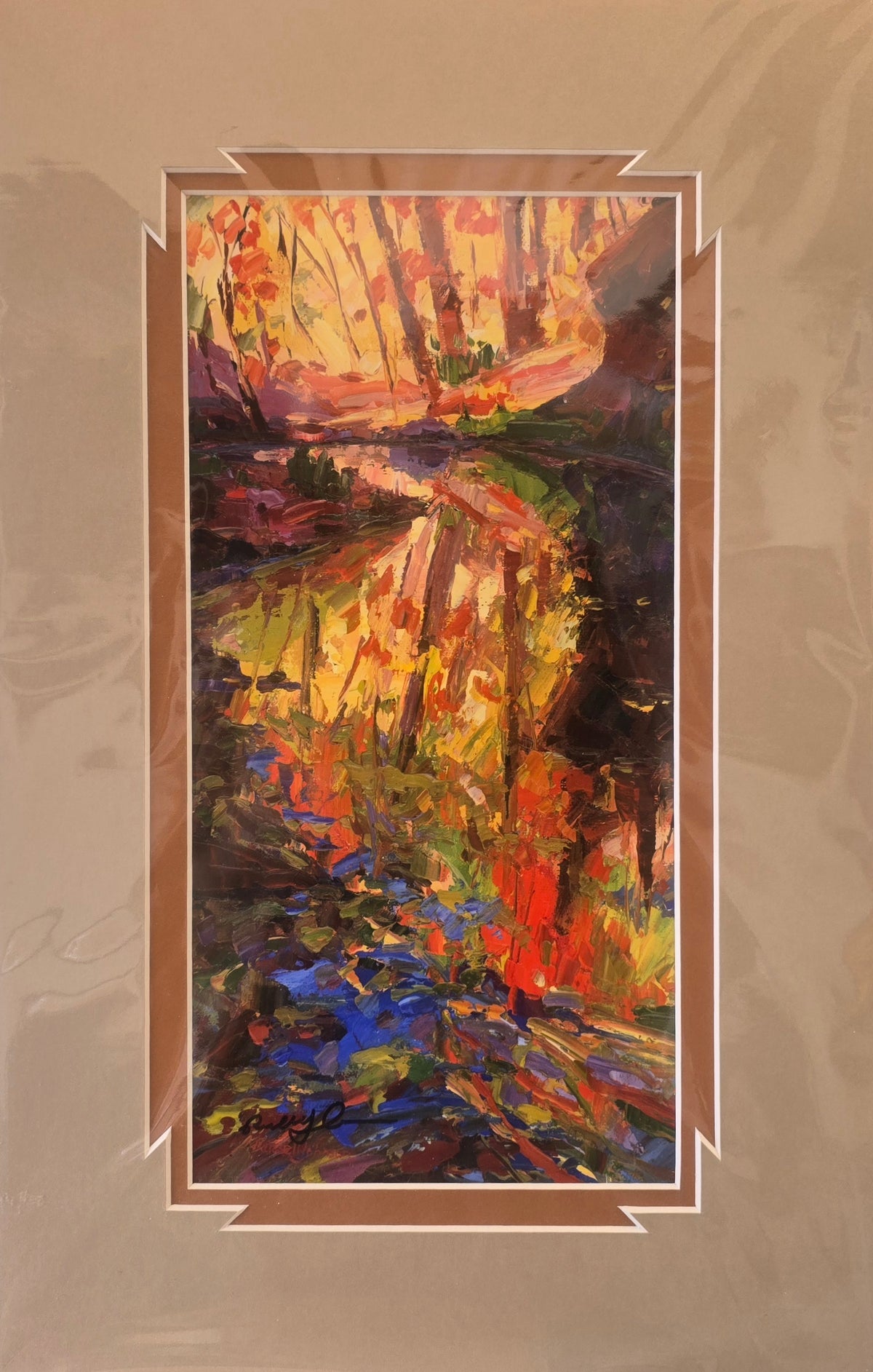 Autumn's Verse print by Russell Johnson