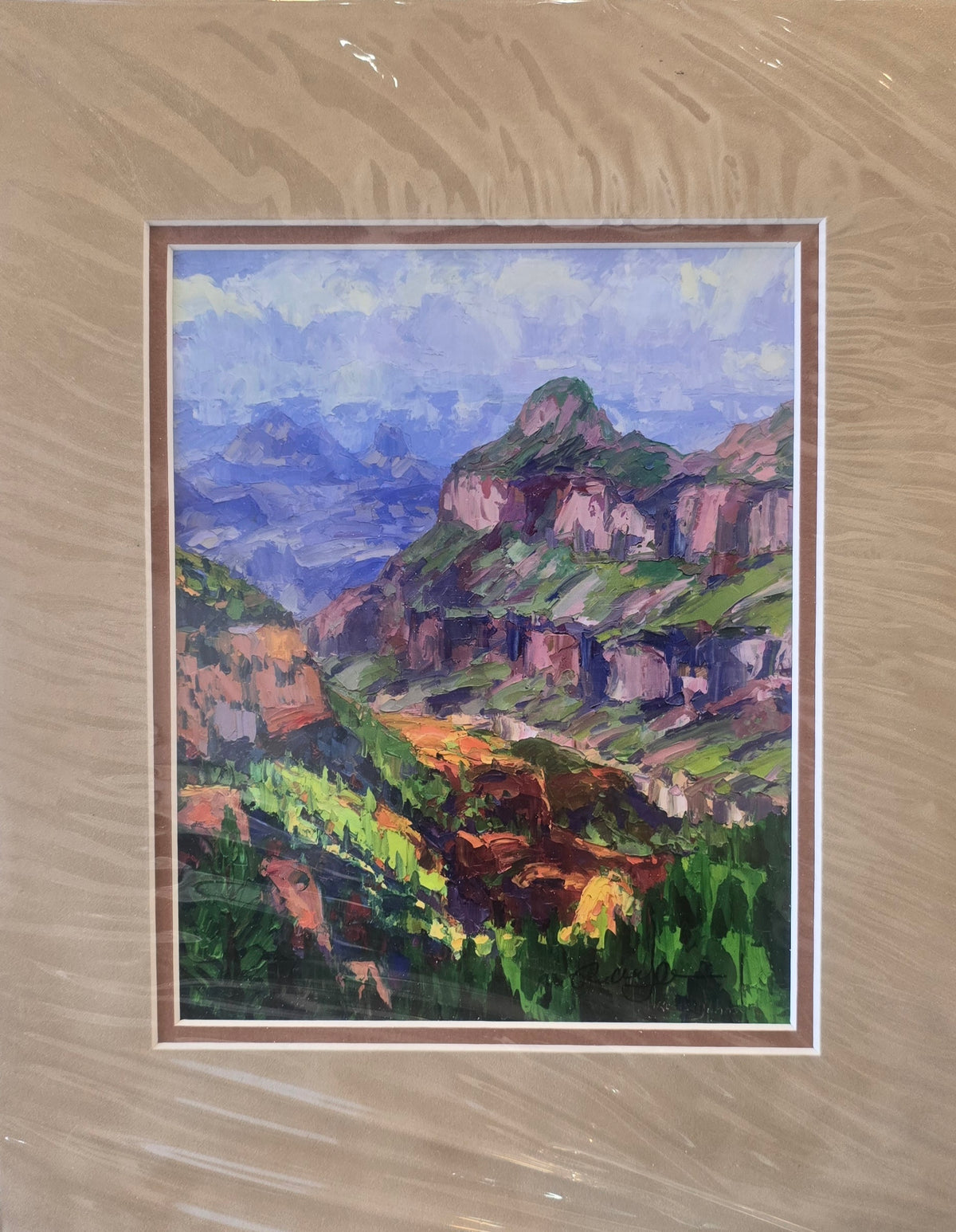 From Widfross Trail print by Russell Johnson