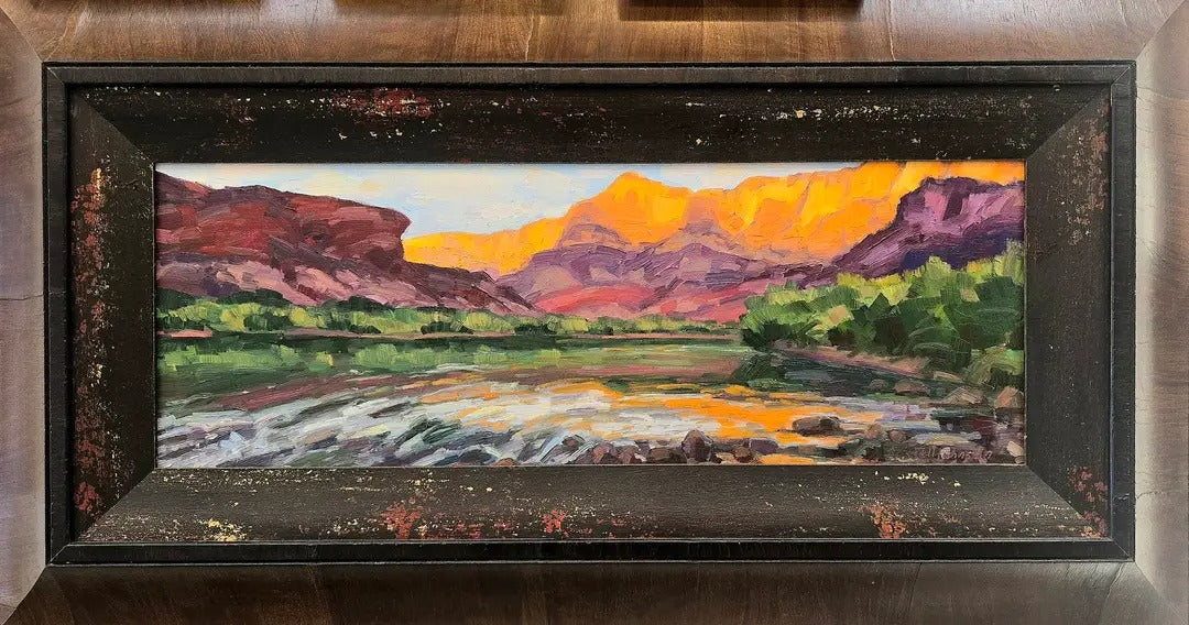 Evening Reflections by Russell Johnson, original artwork