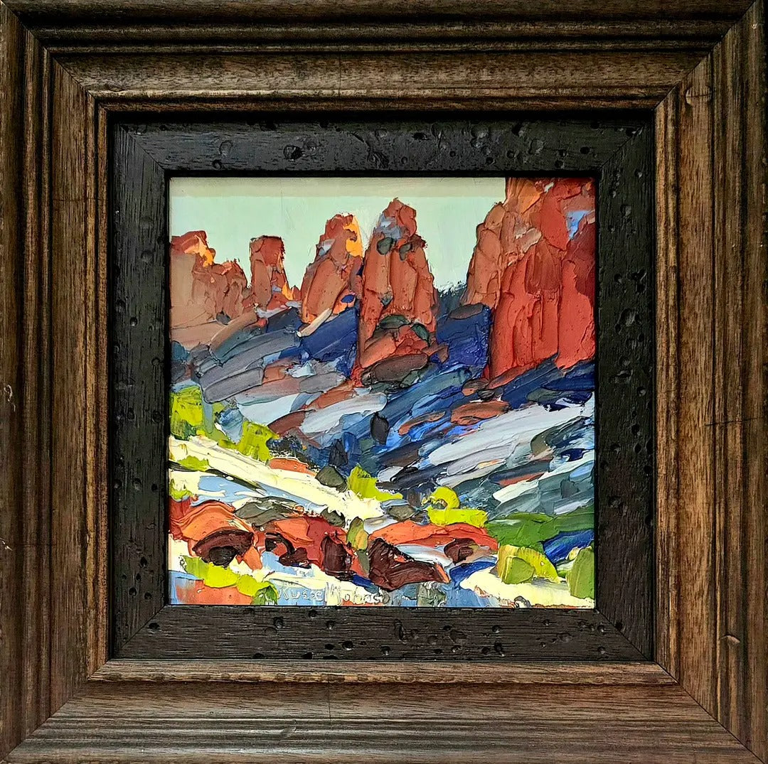 New Year's Coat by Russell Johnson, original artwork