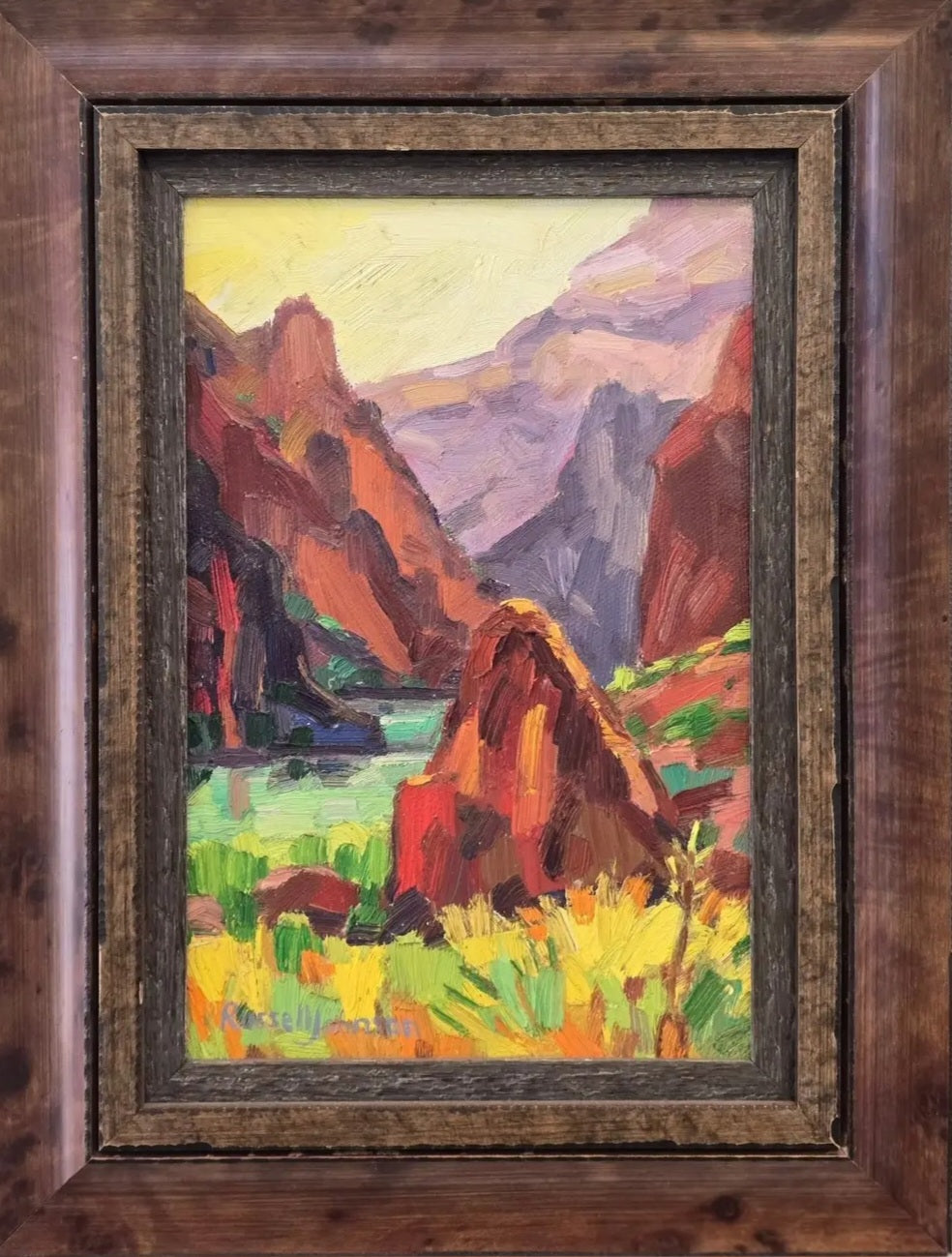 All Rise by Russell Johnson, original artwork