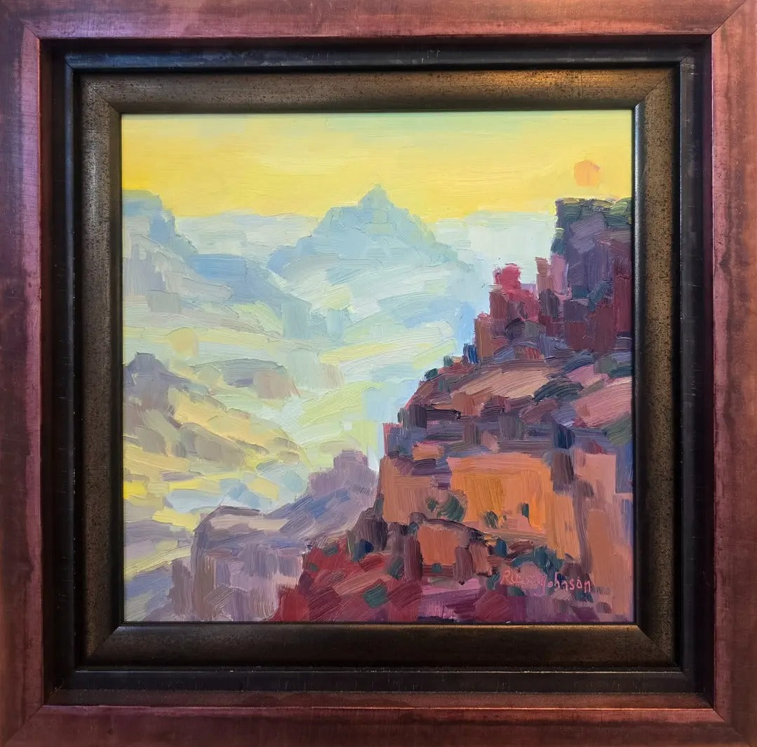 Morning Haze by Russell Johnson, original artwork